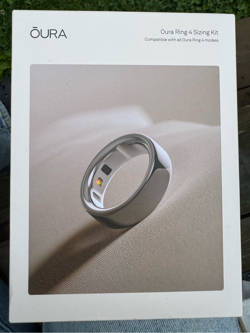 Oura Ring 4 Sizing Kit - sizes 4 - 15